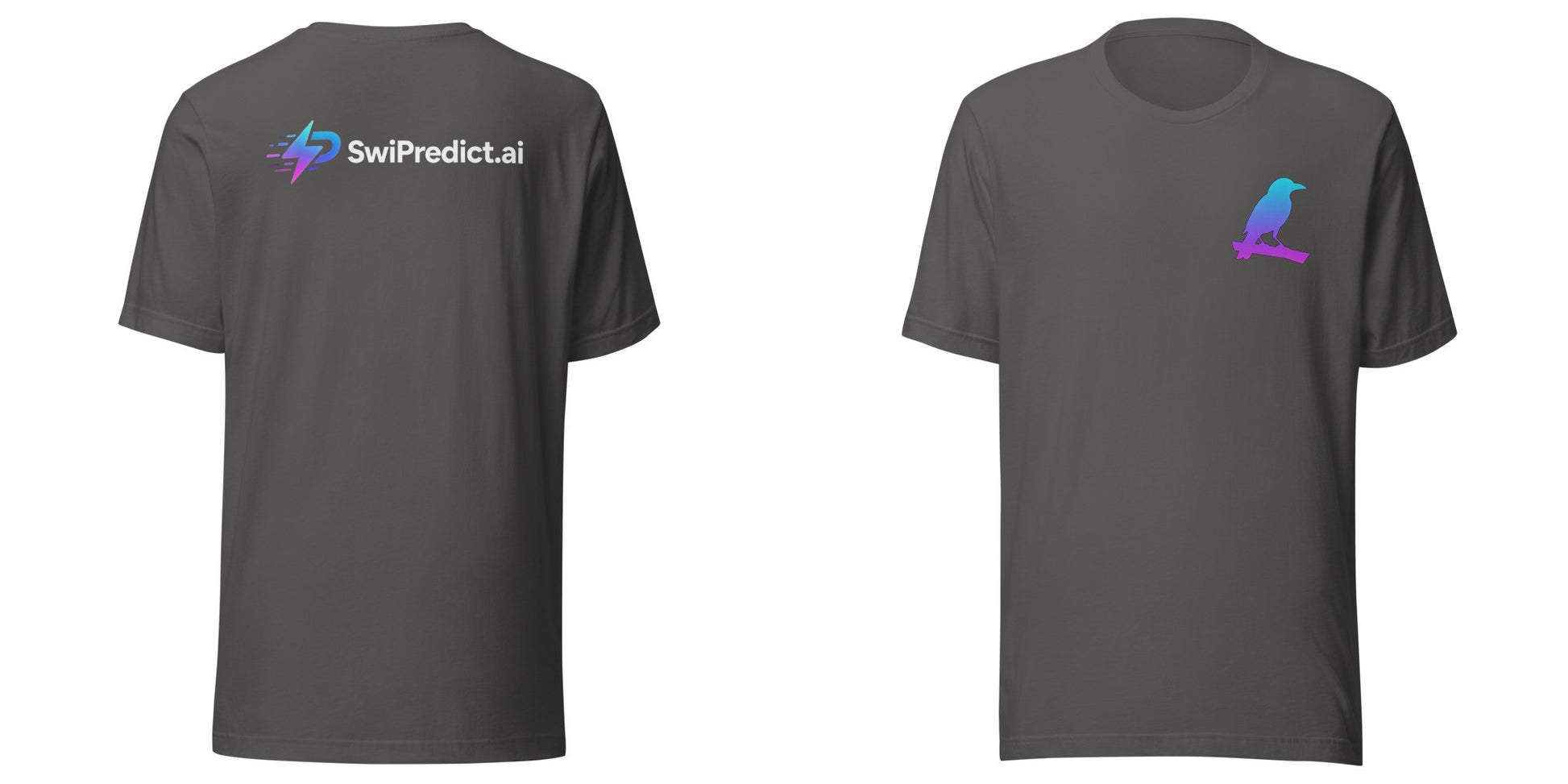 SwiPredict Perch Birdie T - Asphalt